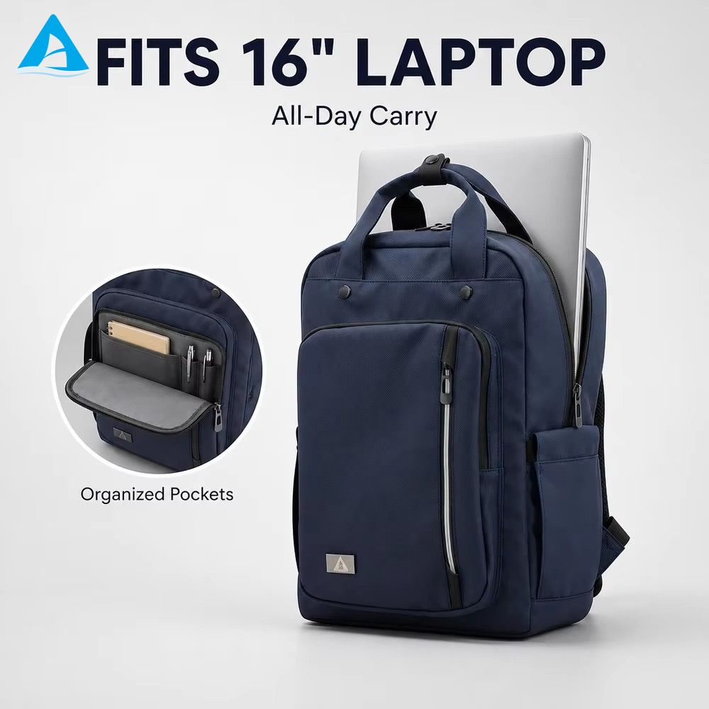 BSCI Factory Direct Laptop Backpack Lightweight Men Business Waterproof School Sthdent Backpack With Comfortable Handbag