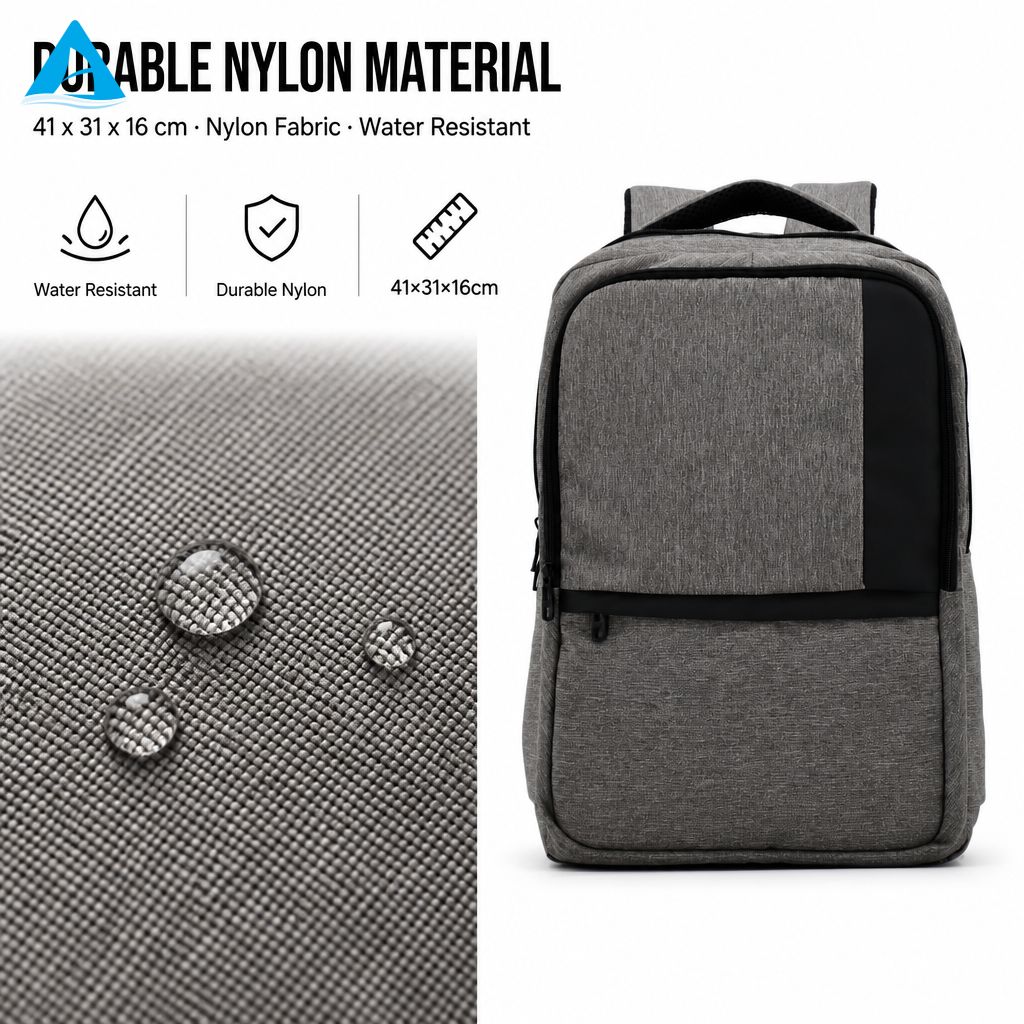 Factory Wholesale Customized LOGO Men's Commuting Backpack Waterproof and Wear-resistant Urban Travel Backpack