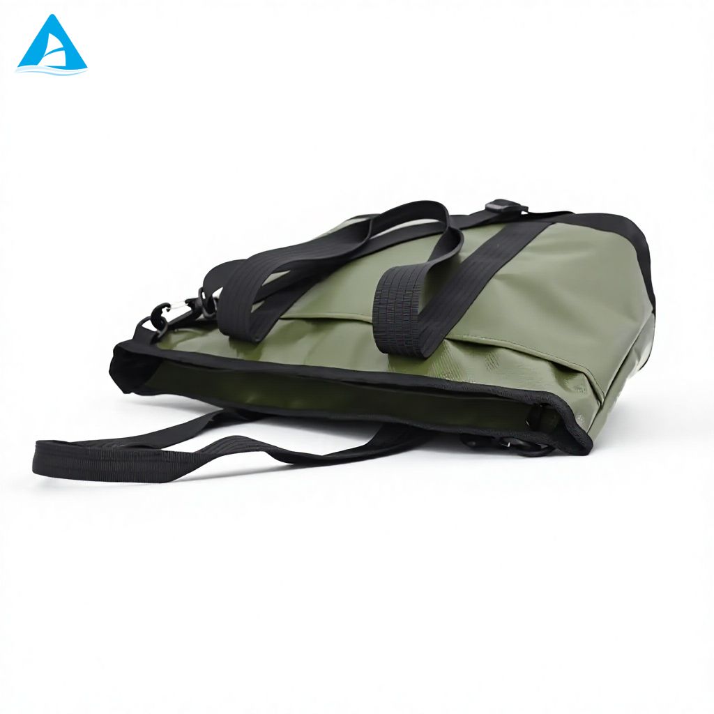 Waterproof Matte Tote Bag Large Capacity 2-in-1 Design with Detachable Strap Wide Handle Handbag for Gym Office Travel Daily