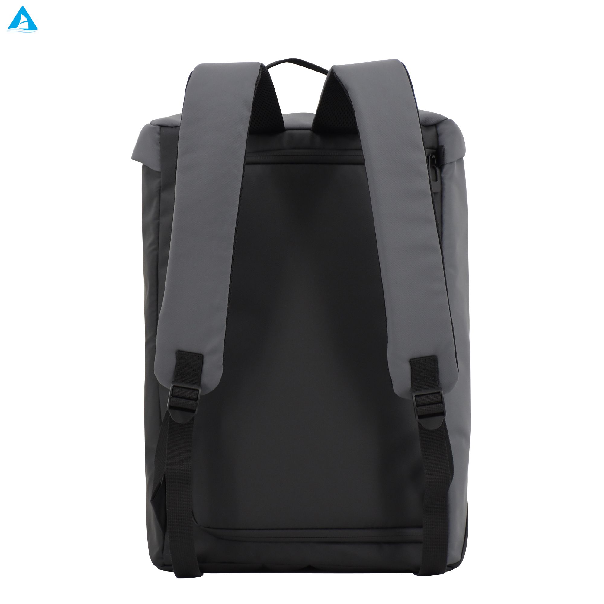 Wholesale Custom Logo Color Block Backpack Waterproof Roll Top Laptop Bag Business Travel Backpack for Office Commute