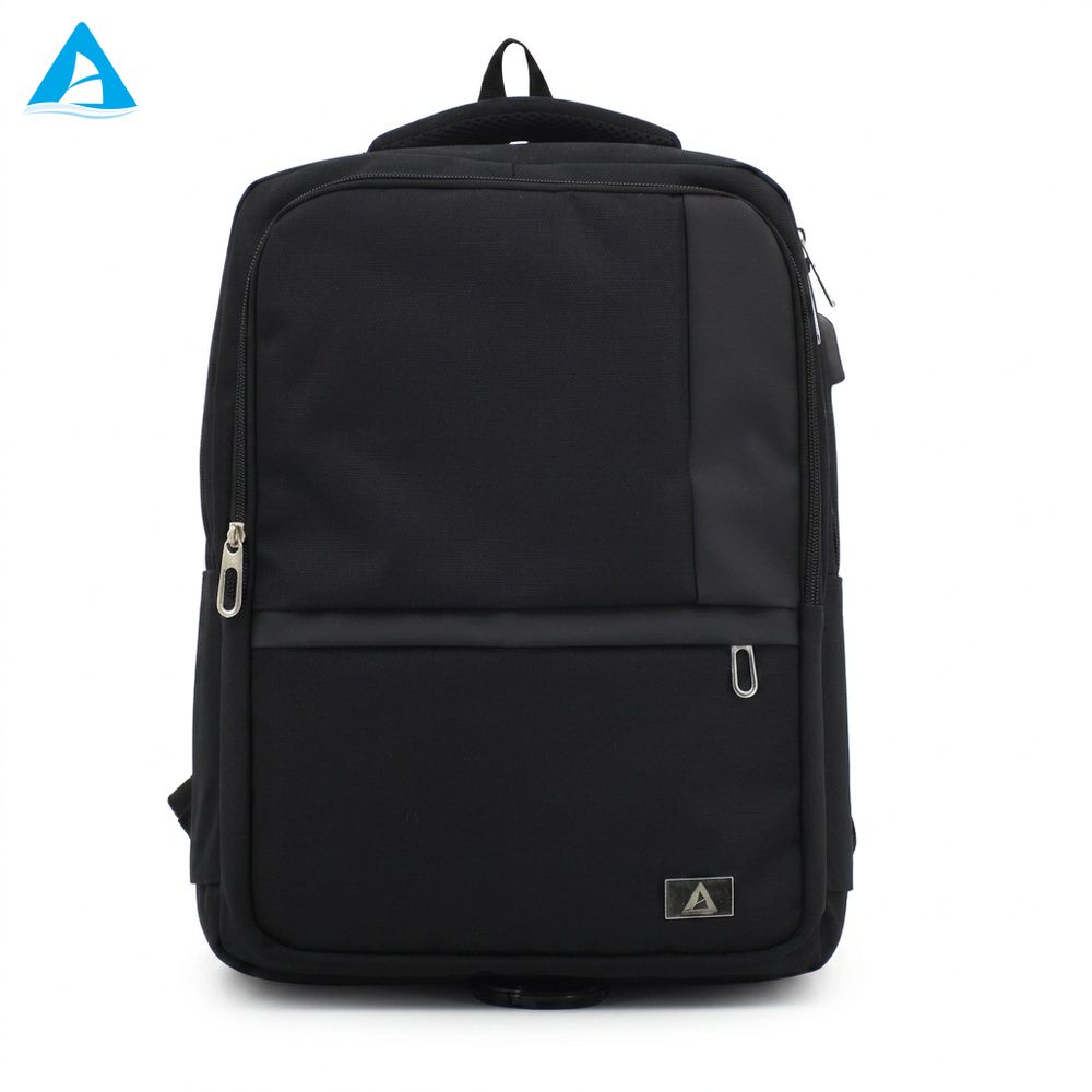 Factory Direct Nylon Laptop Backpack 15.6 Inch Water Resistant Urban Computer Bag for Business School Travel Men Women