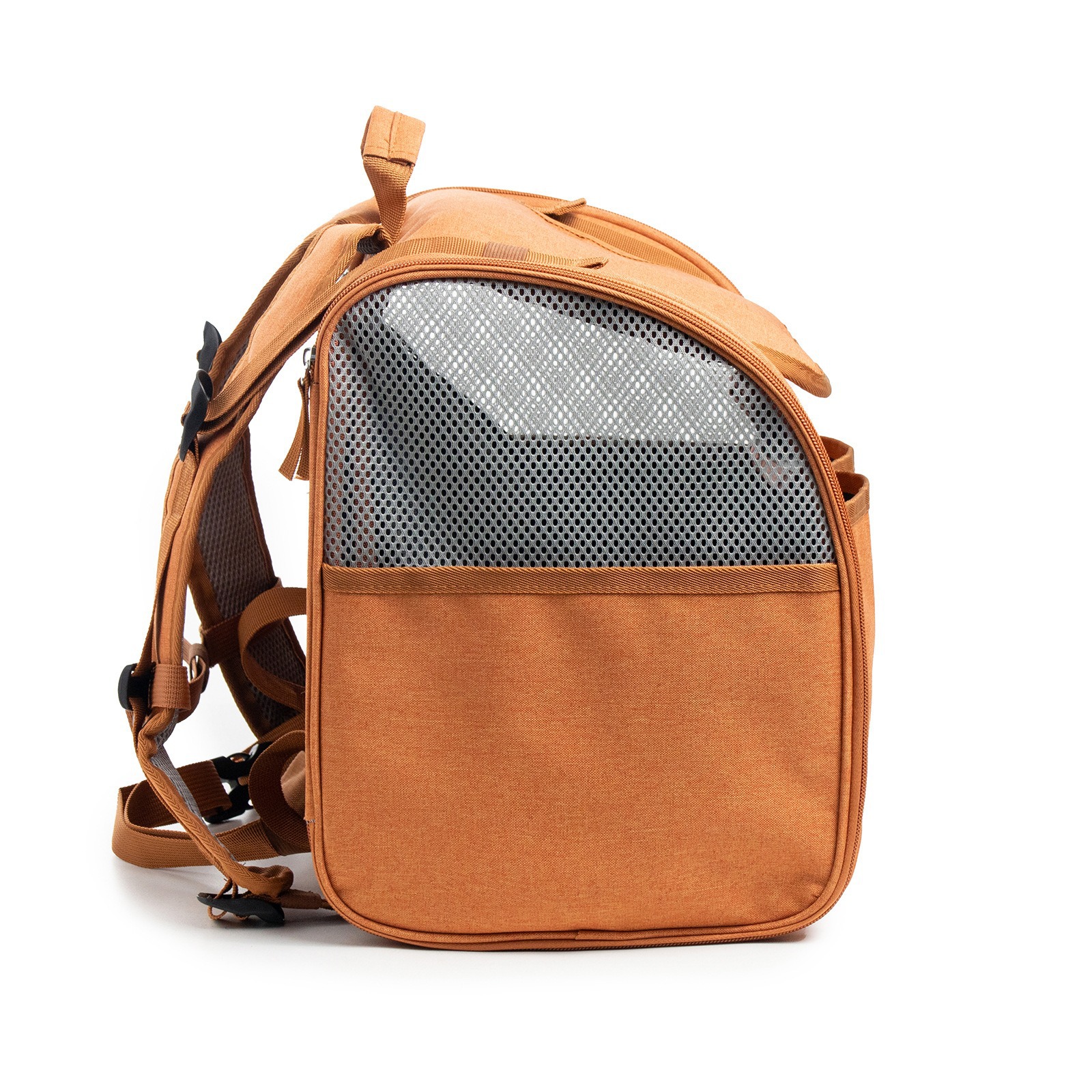 Expandable Soft-Sided Pet Carrier Backpack Collapsible Portable Large Capacity Cat Dog Travel Bag for Outdoor Trips