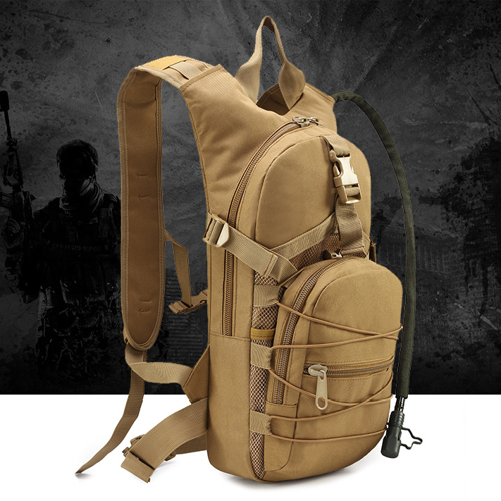 Hiking Water Bladder Bag Multi-Functional Off-Road Cycling Mountain Climbing Outdoor Sport Tactical Backpack Oxford Material