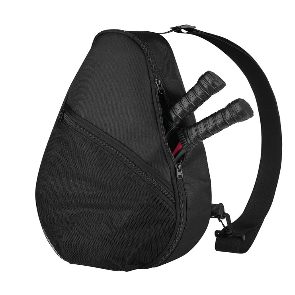 Racket Bag Padel Bag Pickleball Racket Lanyard Portable Gear Net Bag Single-Shoulder Tennis Backpack Water Resistant Custom