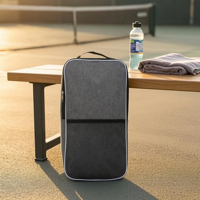 Pick Racket Bag Sports Outdoor Water Resistant Portable Ultra Light Training Storage Fashion Large Capacity Oxford Grey Handheld