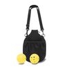 Pickleball Paddle Bag Neoprene Sling Backpack Pickleball Bag with Mesh Pocket Adjustable Strap for Men Women Outdoor Sports