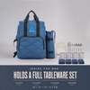 Advance Custom Eco-Friendly Recycled Picnic Bag Tote Handbag Large Capacity Outdoor Travel Picnic Storage Backpack