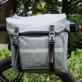 Bicycle Double-Sided Camel Bag Mountain Bike Rear Shelf Backpack Large Capacity Waterproof Outdoor Long Distance Cycling
