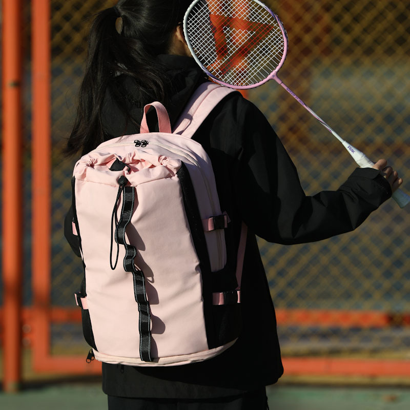 New Style Badminton Backpack Laptop Backpack for Men Women Waterproof Nylon Drawstring Rucksack Factory Direct