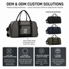 Custom Large Capacity Travel Handbag Airline Approved Carry on Duffle Bag with Adjustable Shoulder Strap for Business Trips
