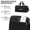 OEM ODM 35L Airline Carry-On Travel Duffel Bag with Wet Dry Compartment Large Capacity Weekender Gym Bag