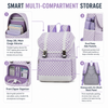 Advance Custom Large Capacity Student Backpack with 15.6 Inch Laptop Compartment Multi-Pocket School Bag for College Travel