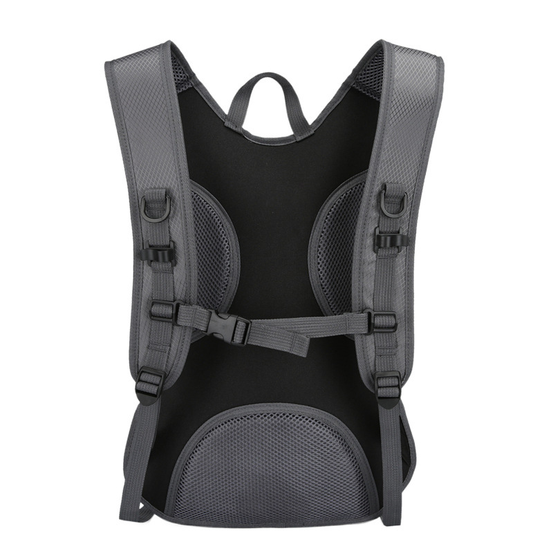 ADVANCE Waterproof Lightweight Cycling Backpack Helmet Bag Hydration Port Adjustable Straps Anti-Tear Nylon for Running Cycling