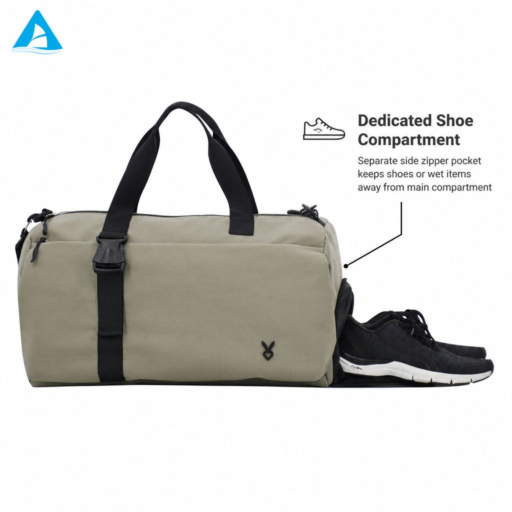 Advance High Quality Nylon Duffel Bag Large Capacity Carry on Sports Gym Weekender Travel Bag for Men Women Unisex