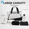 Top Quality Travel Gym Bag Large Capacity Sports Duffel Bag with Adjustable Strap Durable Ripstop Fabric Weekend Bag