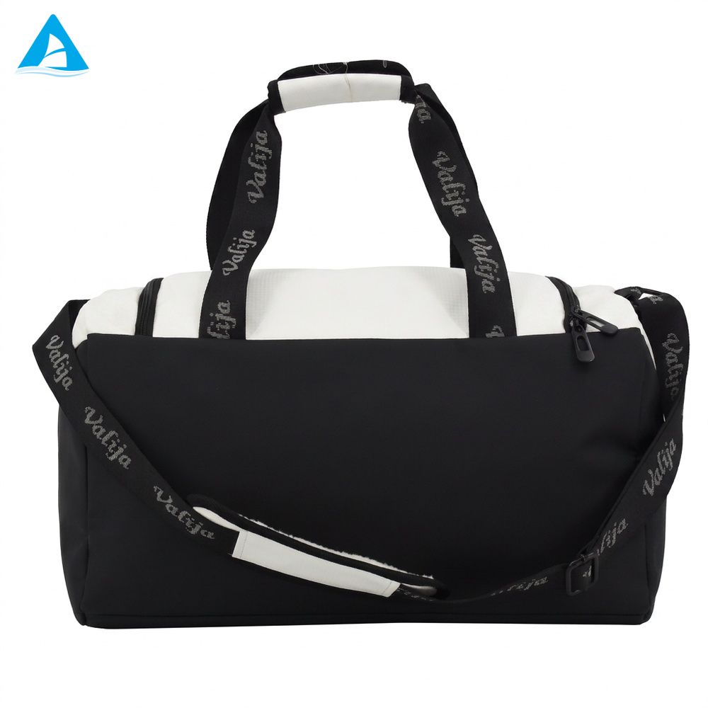 Large Capacity Gym Bag Men Women Sports Duffel Bag with Adjustable Strap Sherpa Shoulder Pad Durable Ripstop Fabric Travel Weekend Bag