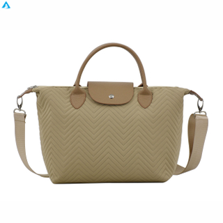 Fashion Handbag Large Capacity Lightweight Portable Ladies Tote Bag Detachable Wide Strap Daily Shoulder Crossbody Bag