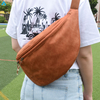 Nylon Customized Casual Minimalist Trendy Waterproof Zipper Closure Sports Waist Belt Bag for Men Women Commuting Versatile Bag