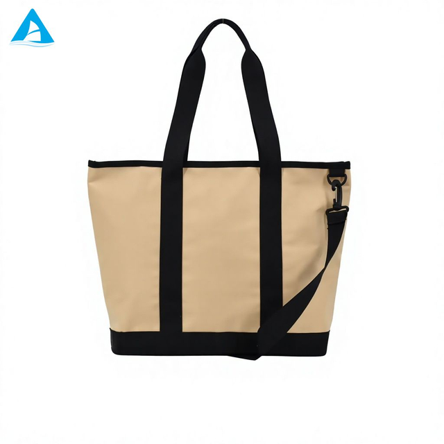 Waterproof Matte Tote Bag Large Capacity 2-in-1 Design with Detachable Strap Wide Handle Handbag for Gym Office Travel Daily