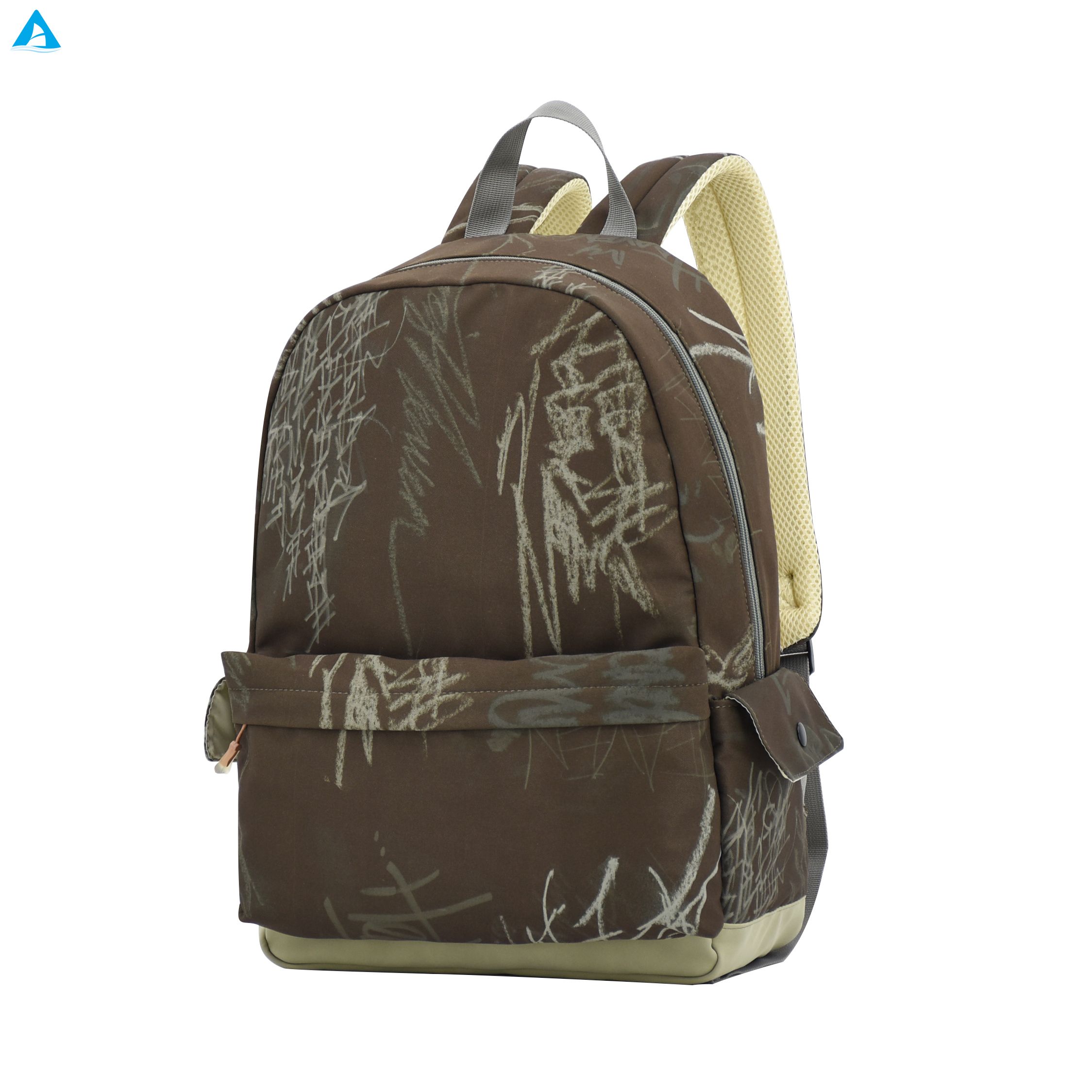 Best Selling Modern Fashion Large Capacity Schoolbag Lightweight Pattern Design Zipper Closure for Teenagers Students Wholesale
