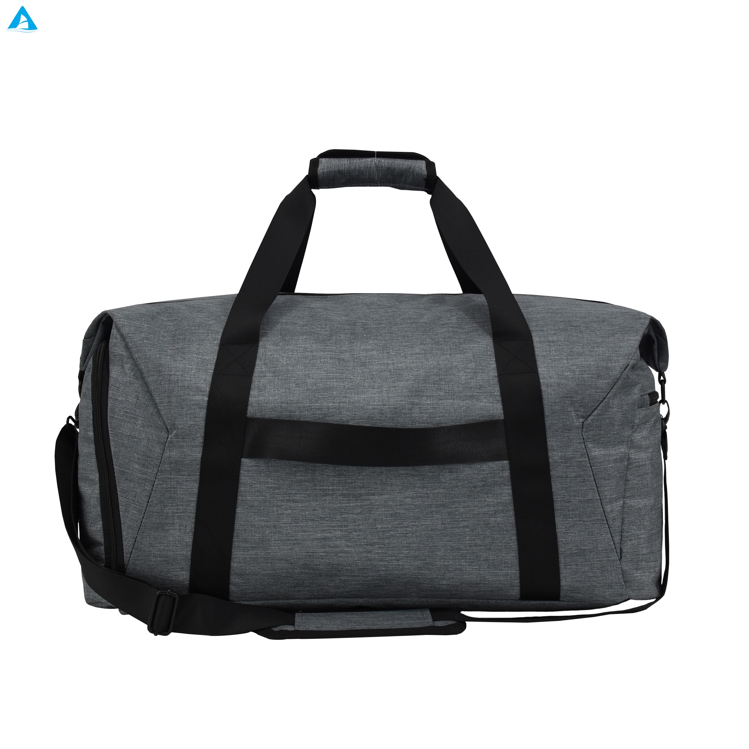 Factory Direct Multi-function Roll-top Carry-on Large Capacity Duffel Bag Sports Gym Travel Luggage Bag with Shoe Compartment 