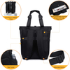 Factory Wholesale Convertible Tote Laptop Backpack Multi-Functional Laptop Shoulder Bag with Adjustable Straps for Daily Work