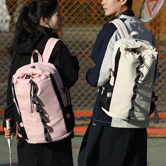 New Style Badminton Backpack Laptop Backpack for Men Women Waterproof Nylon Drawstring Rucksack Factory Direct