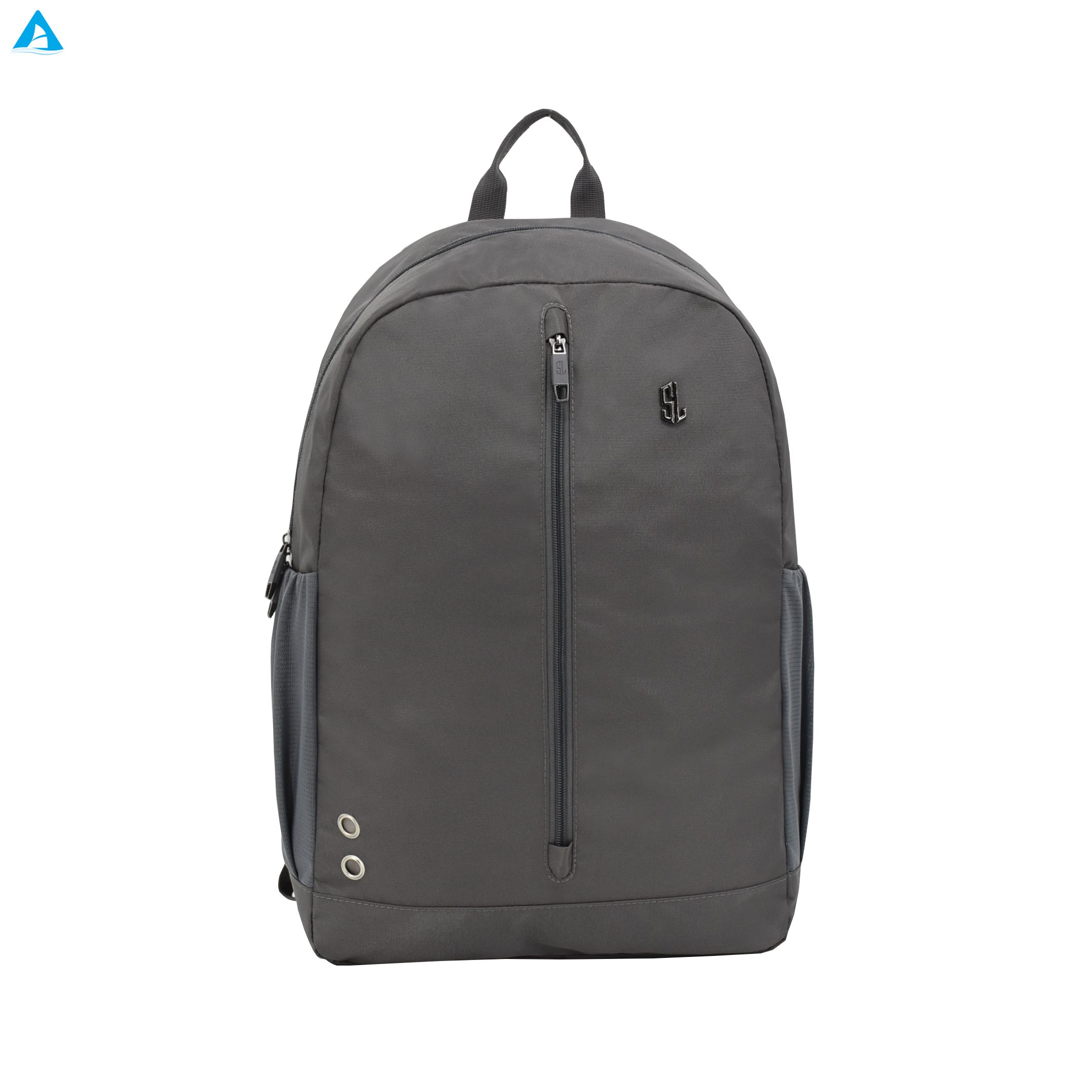 Fashion Casual Minimalist Anti-Theft Nylon Laptop Backpack Zipper Waterproof Lightweight Travel Daypack Featuring Breathable