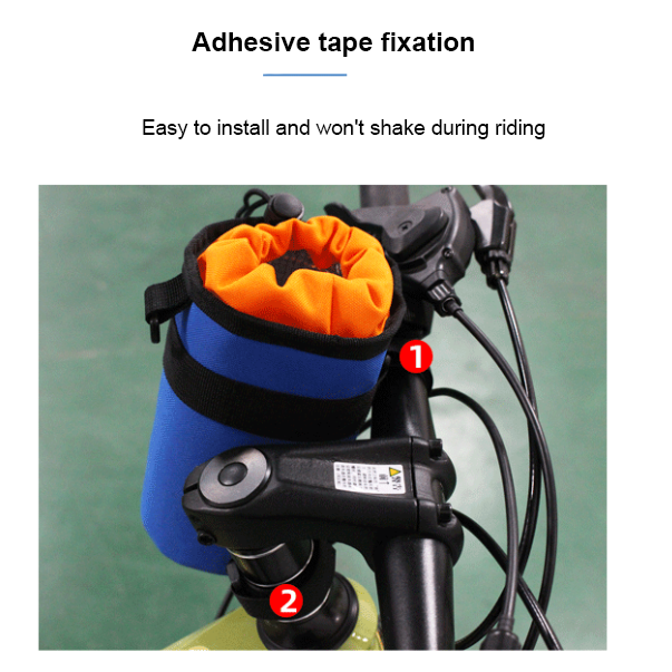 Advance Waterproof Insulated Small Cloth Handlebar Water Bottle Public Road Bicycle Front Cover Bicycle Water Bottle Bag