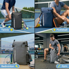 Fashion Tennis Pickleball Badminton Sports Bag High Aesthetic Value Outdoor Large Capacity Single Shoulder Waterproof Polyester