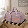 Custom Large Capacity Travel Duffel Bag with Detachable Shoulder Strap Multi Pocket Carry on Weekender Bag for Overnight Trips