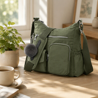 Wholesale Simple Waterproof Crossbody Bag Lightweight Casual Tote Bag with Anti Theft RFID Pocket Travel Purses and Handbag