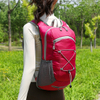 New Lightweight Waterproof Cycling Backpack for Men Women Multifunctional Hiking Daypack with Helmet Holder Mesh Side Pockets