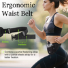 Running Waist Pack Reflective Hydration Belt Marathon Cycling Hiking Outdoor Sports Adjustable Ergonomic Nylon Zipper Closure