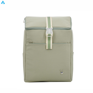 Custom Logo Insulated Cooler Backpack Large Capacity Lunch Backpack Polyester Food Storage Bag for Picnic Camping Outdoor Travel