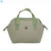 Cute Lunch Bag Reusable Polyester Thermal Cooler Tote Bag Portable Handbag for Work Picnic School Food Storage