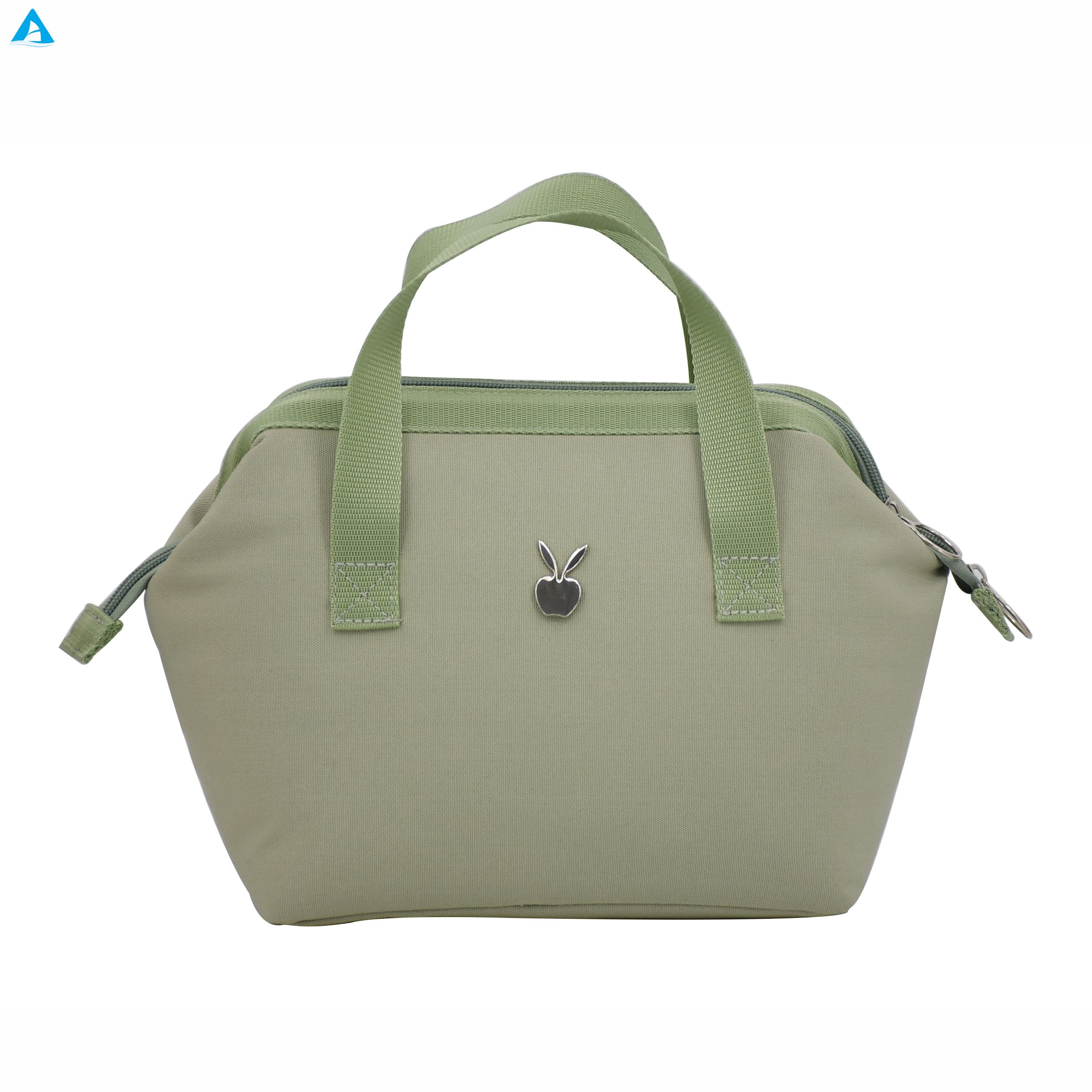 Cute Lunch Bag Reusable Polyester Thermal Cooler Tote Bag Portable Handbag for Work Picnic School Food Storage